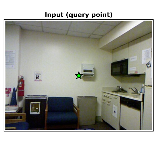 Input image with query point